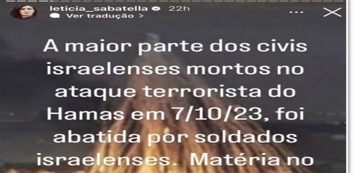 leticia sabatella israel
