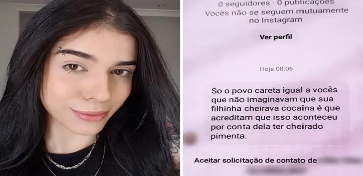 mulher que cheirou pimenta é atacada nas redes