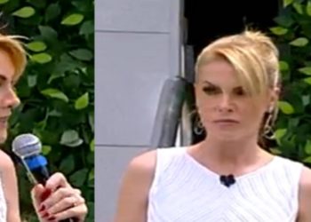 Ao vivo na TV, Ana Hickmann exibe hematoma da agressão de Alexandre Correa. Vídeo