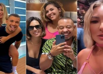 HOMEM SE JOGA DE NAVIO DE CRUZEIRO