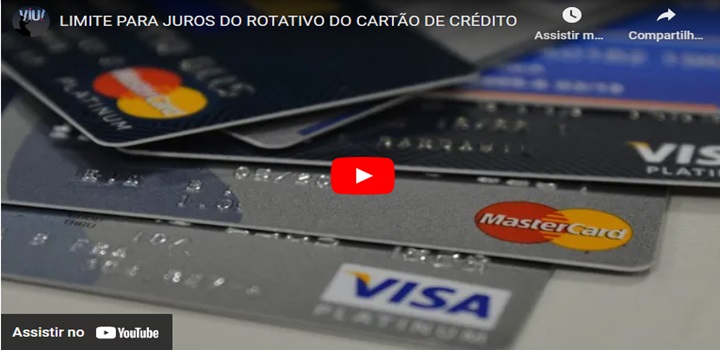 Cartão de crédito: Juros do rotativo ficam limitados a 100% da dívida
