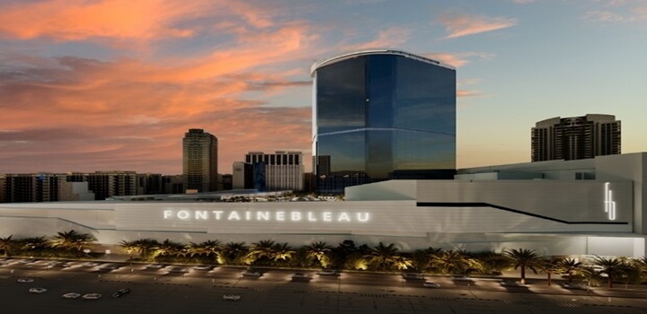 O resort Fontainebleau está em desenvolvimento há duas décadas — Foto: Fountainebleau Development / Divulgação