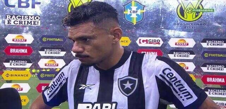 Após derrota no Brasileirão, Tiquinho Soares pede desculpa aos botafoguenses (Reprodução)