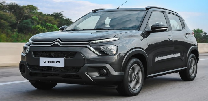 Em promoção, Citroën C3 é o carro mais barato do Brasil