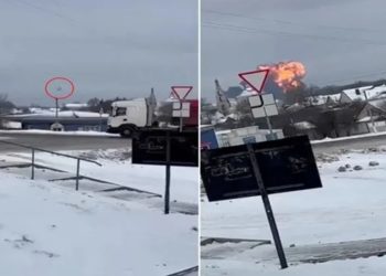 queda de avião na russia