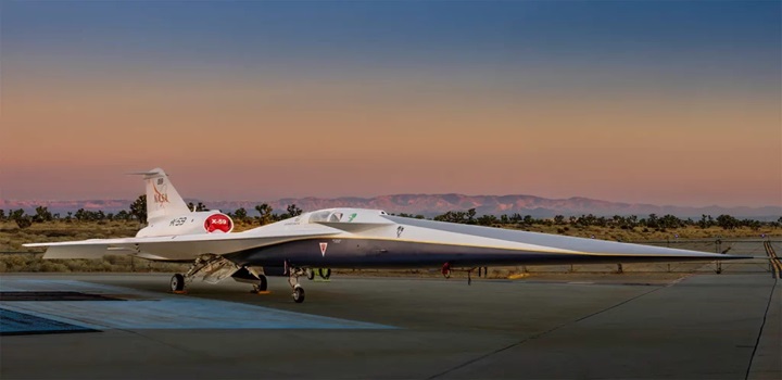 NASA revela seu novo avião supersônico; confira