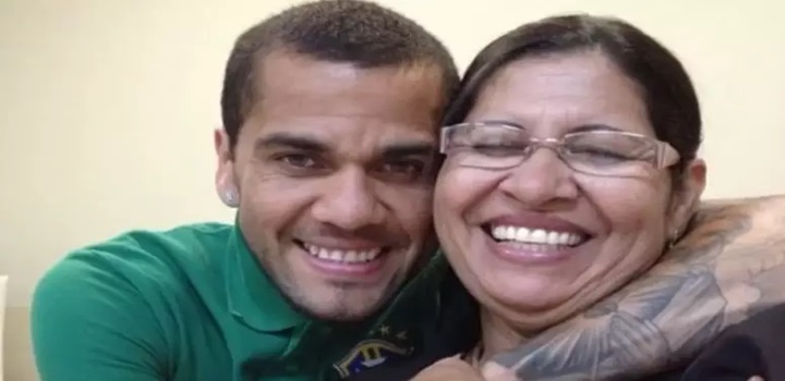 mãe de daniel alves expoe mulher