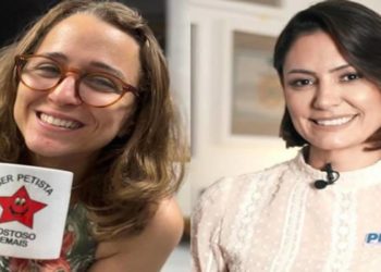 Influenciadora é ameaçada após Michelle Bolsonaro a chamar de ‘comunista caviar’ em rede social