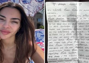 carta de daniel alves para joana sanz