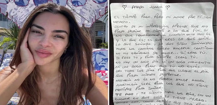 carta de daniel alves para joana sanz