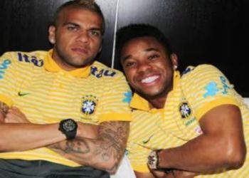 daniel alves e robinho