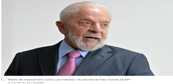 Oposição protocola pedido de impeachment de Lula por ligar ação de Israel a Holocausto; veja lista