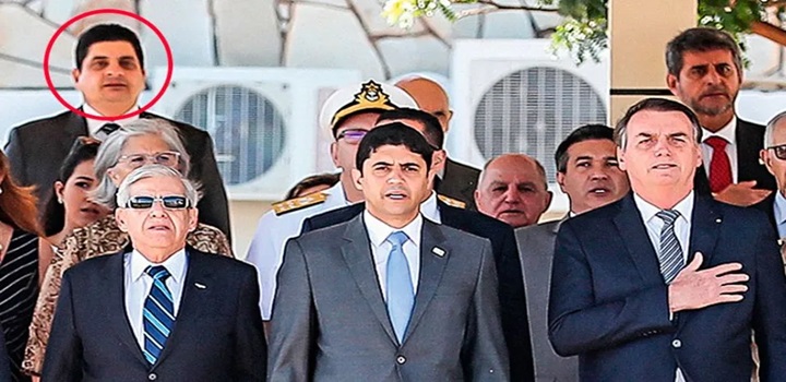 Marcelo Câmara (em destaque), o novo faz-tudo de Bolsonaro, teve sigilo quebrado — Foto: Reprodução