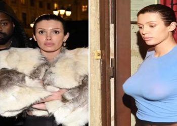 De meia-calça e sem calcinha, mulher de Kanye West circula por Paris e pode até ser presa