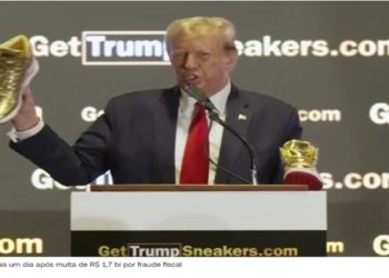 tênis de donald trump