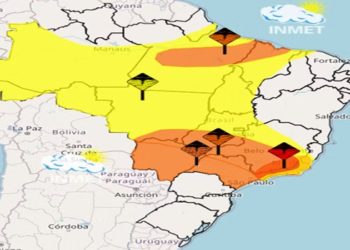 ALERTA DE CHUVAS NO RJ
