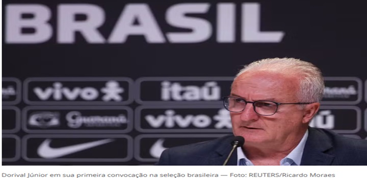 Convocação da Seleção: Dorival Júnior anuncia sua primeira lista
