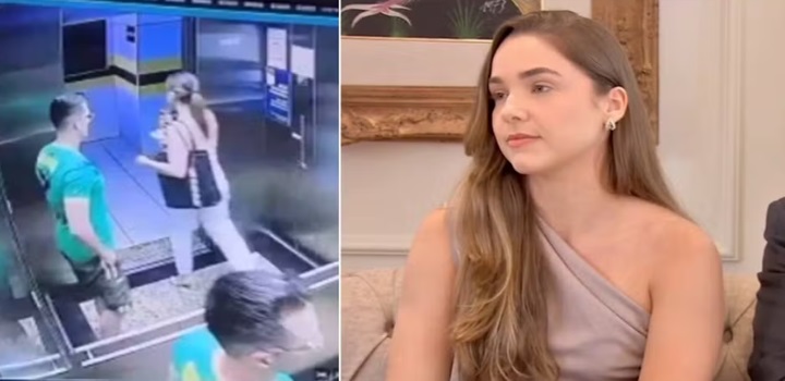 empresário por passar a mão nas partes íntimas dela