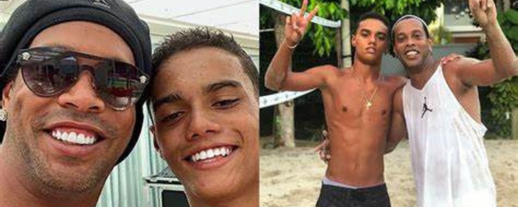 João Mendes, de 19 anos, participou de atividade junto com outros jovens do clube na quarta-feira