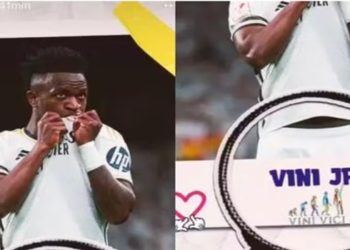 Post do Real Madrid provocou crise com Vini Jr. antes de jogo com Valencia