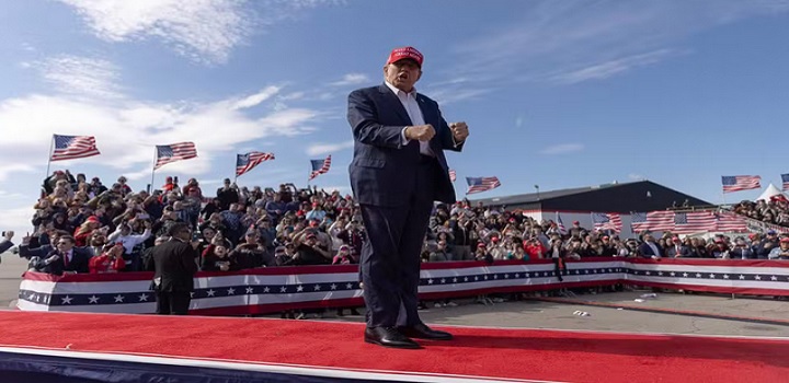 TRUMP FALA SOBRE IMIGRANTES
