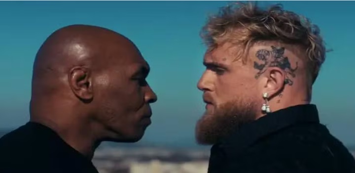 LUTA MIKE TYSON X JAKE PAUL