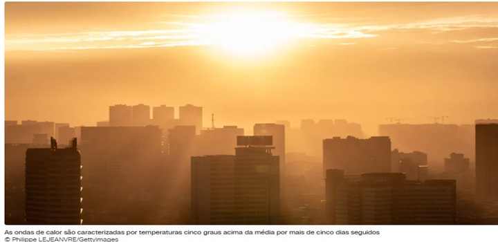 onda de calor fim do verao