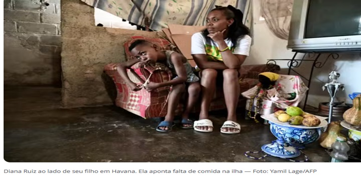 falta de comida em cuba