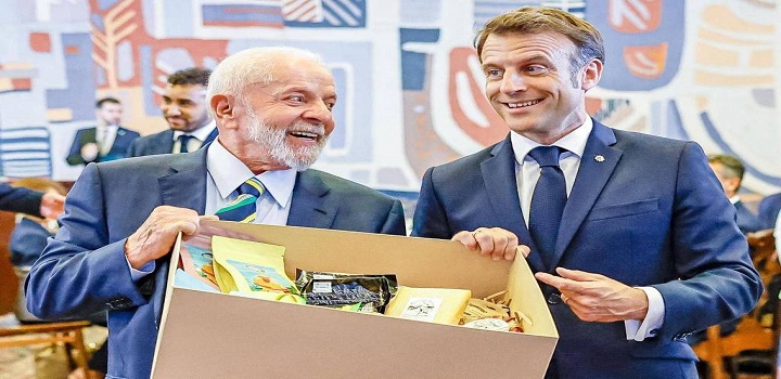 MACRON E LULA