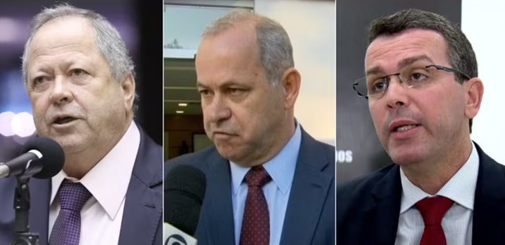 Chiquinho Brazão, Domingos Brazão e Rivaldo Barbosa, acusados de mandar matar Marielle Franco