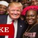 As imagens falsas criadas com IA para tentar atrair eleitores negros para Trump