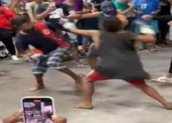 BRIGA DE RUA EM SP