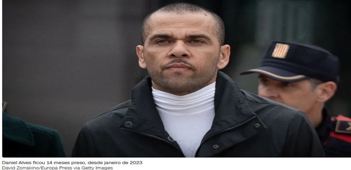 daniel alves após prisão