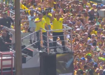 manifestação bolsonaro copacabana