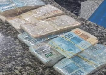 Motorista é encontrado com R$ 175 mil em espécie na Av. Brasil e diz que dinheiro pertence a deputado federal