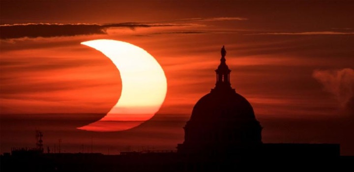 onde ver o eclipse