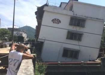 cidades da china que estão afundando