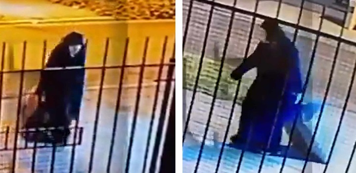 idosa freira mala cadáver