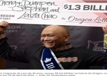 Imigrante do Laos que luta contra câncer vence R$ 6,6 bilhões em loteria nos EUA