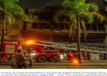 incendio em pousada de porto alegre