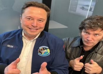 elon musk e javier milei
