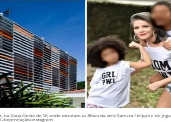 Escola suspende por tempo indeterminado alunas acusadas de racismo contra filha da atriz Samara Felippo em SP