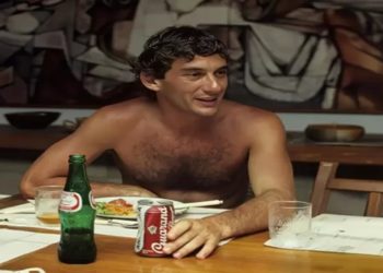 Senna ganha homenagem de Guaraná Antarctica na esfera gigante de Las Vegas