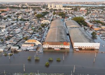 casas alagadas em porto alegre