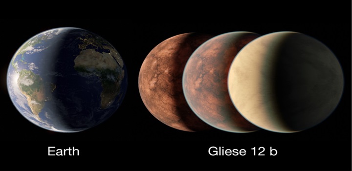 🔭 A NASA descobre um exoplaneta do tamanho da Terra potencialmente habitável: Gliese 12 b