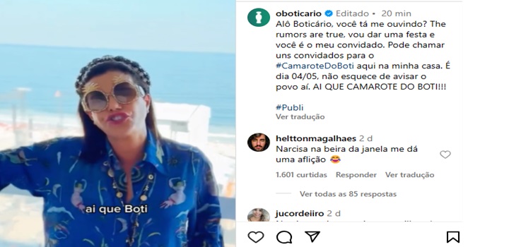 Madonna no Rio: O Boticário cria camarote na casa de Narcisa Tamborindeguy