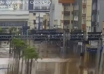 CHUVAS NO RIO GRANDE DO SUL, RIO GUAÍBA
