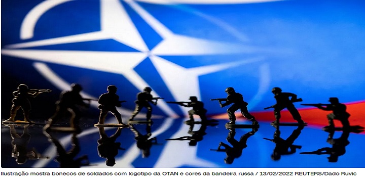 Putin determina exercícios militares com armas nucleares em resposta ao Ocidente