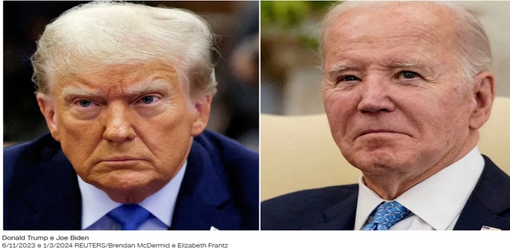 Biden brinca e diz que Trump deveria ter injetado água sanitária em si mesmo