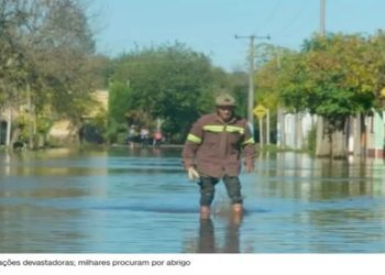 Uruguai enfrenta inundações devastadoras; milhares procuram por abrigo